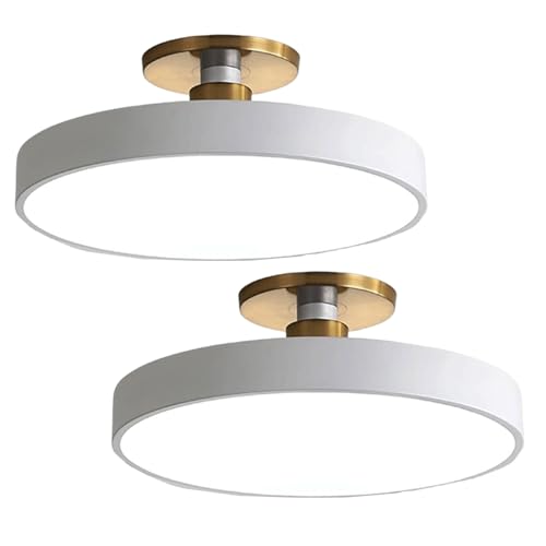 Plafonnier LED encastré pour salon et bureau contemporain