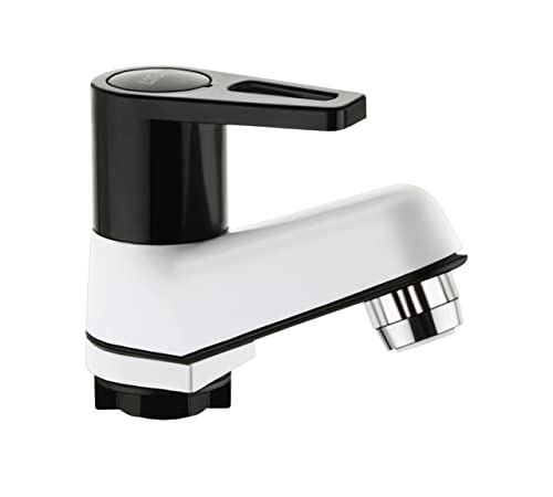 Image of MONIT Plastic Water Tap /Pillar Cocke for Wash Basin /Plastic Piller Bib Cock /S Tsink /Bathroom Bibcock (Eco Pillar Cock)