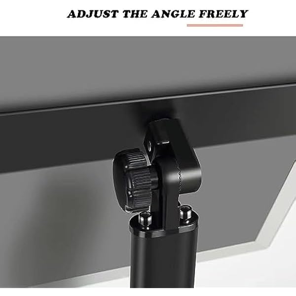 A3-posterstandaard Vloerstaande bordhouder Snapframe Verstelbare aluminium bordstandaard met zware voet, Display Bericht Menustandaard voor bruiloft/zakelijke activiteiten Display A4 zwart