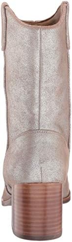Aerosoles Women's Movie Script Western Boot, Silver Metallic, 6 M US | Image 2
