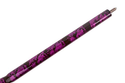 AB Earth 58" Pool Cue/Pool Stick Ergonomic Design Hardwood Canadian Maple 13mm Tip 18-21oz Billiard Cue B1SN, Purple 20oz - Thumbnail 5