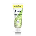 Durex Naturals Pure Gel Lubrificante Intimo, 100% Ingredienti di Origine Naturale,100ml