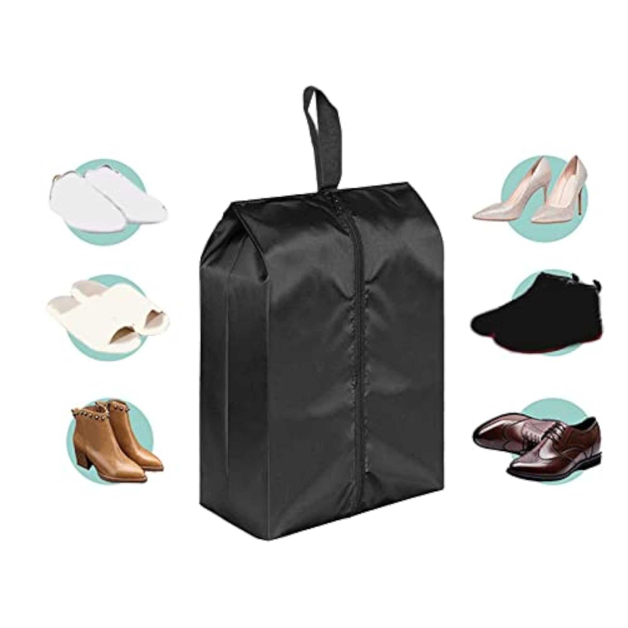 Portable Travel Shoe Storage Bag, Lightweight Organizer