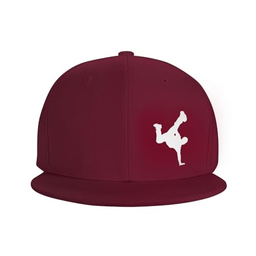 Break Dance Adjustable Outdoor Baseball Hat Flat Hat3