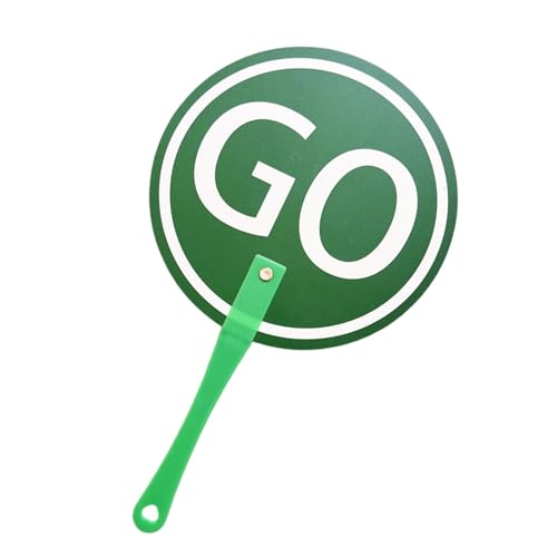 教育教材ハンドヘルド両面 Go/Staop サイン子供のための学生教師教室用品英語援助学校