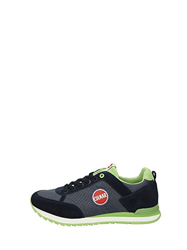 Colmar TRAVIS COLORS P/E Sneakers Uomo Tessuto NAVY/GREEN NAVY/GREEN 41