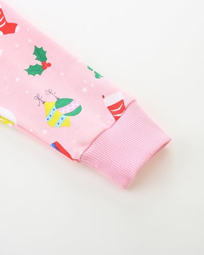 Image of AIWUHE Toddler Cotton Sweatshirt Boys Girls Pullover Long Sleeve Tops 2-6Y | Tops Blouse, Cotton T-Shirt, Fall Winter Clothes