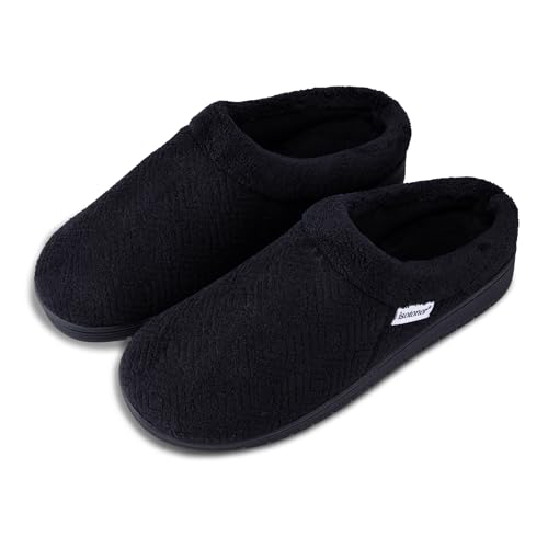 isotoner Women's Indoor/Outdoor Slip-on Diamond Microterry Gemma Clog Slippers with Memory Foam Comfort3