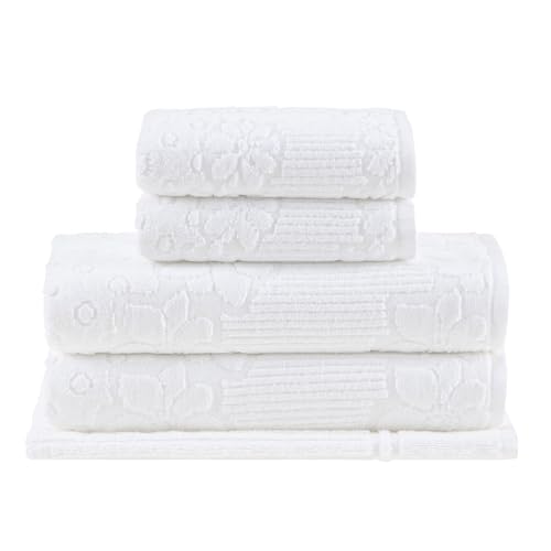 Jogo de Toalhas Buddemeyer Lollipop Branco 70/135 Algodão