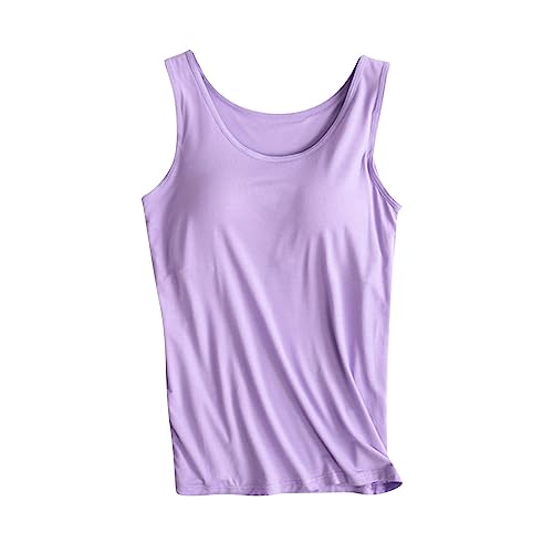 Sujetador Deportivo De Soporte Sin Costuras For Entrenamientos De Alto Impacto. Top De Compresión Transpirable con Paneles Que Absorben El Sudor.(Purple,X-Large)