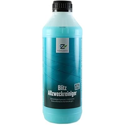 nextzett Blitz All Purpose Cleaner Versatile pH-Balanced Cleaner for Upholstery, Leather, Rubber Mats & Light Engine Cleaning Safe, Low-Foam Formula 16.9 fl oz