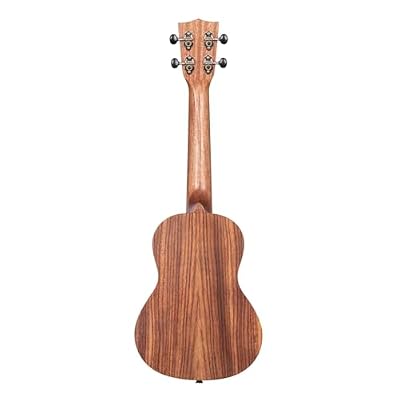 Kala Brand Music Co. Teak Collection, 4-String Ukulele, Natural, Concert (KA C) (KA-TEAK-C)