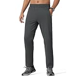 [KEFITEVD] ランニングパンツ メンズ 裏起毛 ロング スウェットパンツ 防寒 キャンプ 冬服 スポーツウェア 通気性 スポーツウェア マルチポケット ジョガー ウォーキング 秋物 ダークグレー 4XL