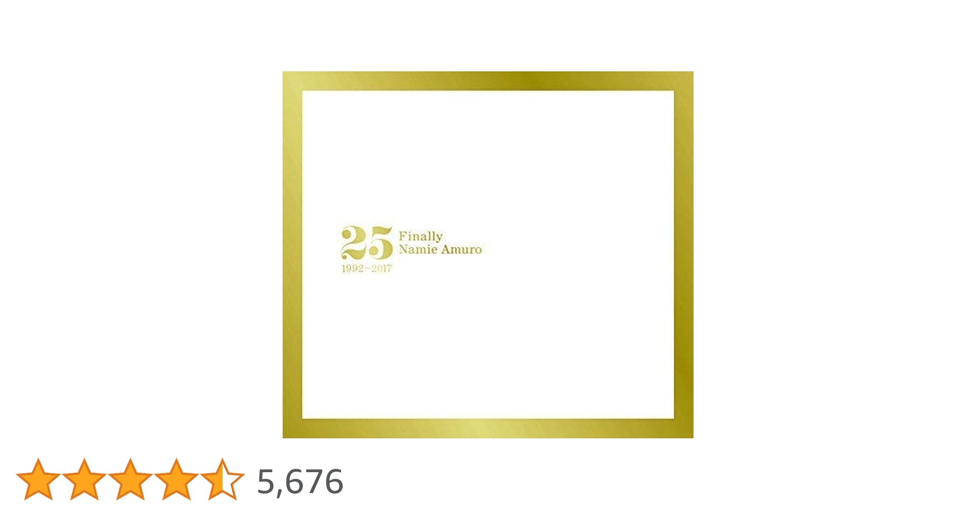 M641未使用安室奈美恵25th Anniversary Best Album 安室奈美恵 25周年ベストアルバム Finally - メルカリ