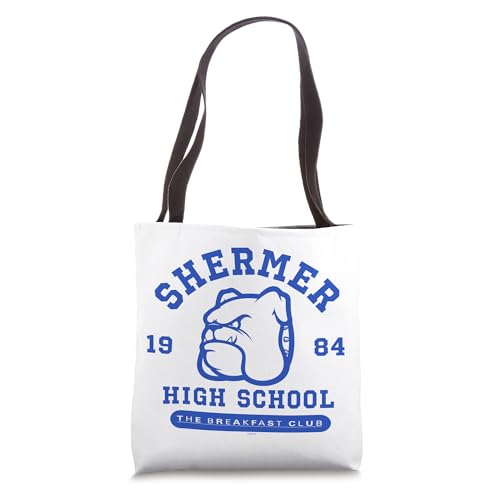 Bolsa Tote Logo Bulldog Shermer High School 1984 miniatura 1
