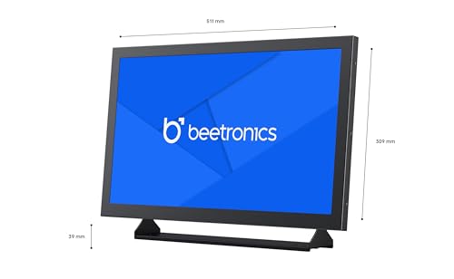 Image of Beetronics 22-Inch Full HD IPS Monitor - Professional Industrial-Grade Display | HDMI, VGA, SDI, RCA Input | Durable Metal Housing, Matte Screen, 24 /7 Continuous Operation, Wide Viewing Angle, 22SDI7M