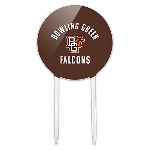Acrylic Bowling Green Falcon Cake Topper Party Decoration for Wedding Anniversary Birthday Graduation