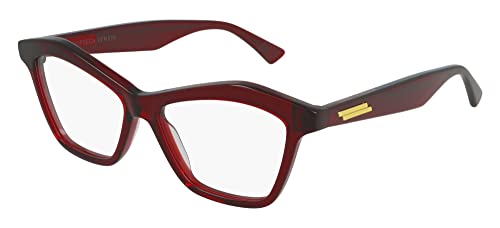 Sunglasses Bottega Veneta BV 1096 O- 003 Red/Transparent