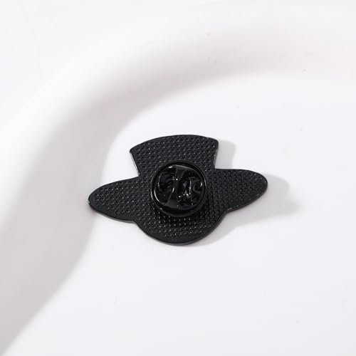 Image of Blue Alien Spacecraft Enamel Pin Collect Cute Arts Metal Cartoon Brooch Backpack Clothes Collar Minimalism Lapel Badges Jewelry
