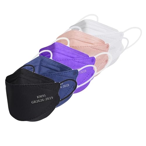 Image of Borje KN95 Face Masks, 100 Pcs Disposable Face Masks, Filter Protection Against PM2.5 from Fire Smoke & Dust
