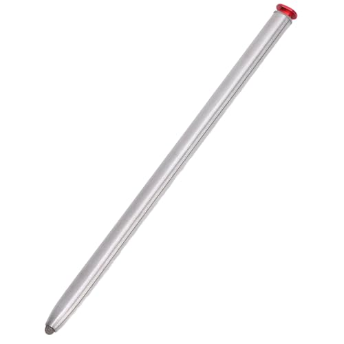 Lápiz óptico, Lápiz óptico Multiusos de Repuesto, Agarre Cómodo para Pantalla Táctil XT2419 (Plata y Rojo)
