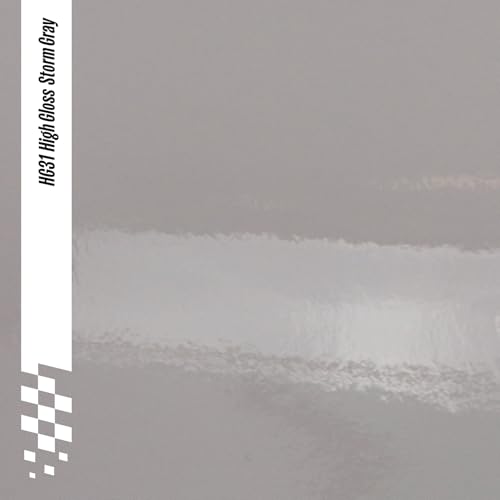 3M 2080 Self-Adhesive Car Wrapping Film - 30 x 152 cm - 3D Paint Protection Film - With Air Channels - For Car, Motorcycle, Boat - For Application (HG31 Storm Grey Ultra Gloss) - Image 2