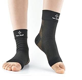 Ion Clad Scientist Developed Copper & Bamboo Neo-Skin Anti-Microbial Compression Socks for Arthritis, Fasciitis, Ankle Sprain & Pain Relief Intense Sports (L) (B097NCMZJ4) Amazon Price History, Amazon Price Tracker