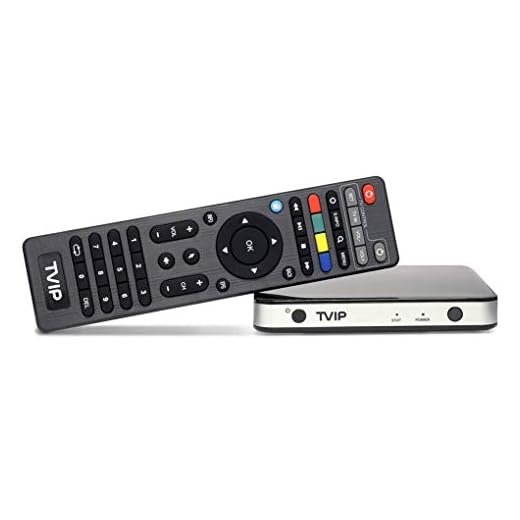 TVIP TV Box v.605 4K|HEVC High Performance Android & Linux |2X USB|Memory Storage 8 GB|4K|UHD|Stalker Player|M3U Player|Built-in Dual Band WiFi (2.4G/5G)|HDMI Cable|Amlogic S905X Quad Core 1.5 GHz
