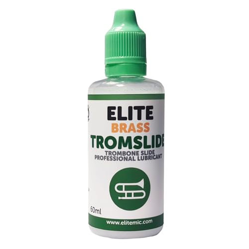 Elite Brass Tromslide Lubrifiant professionnel pour coulisse de trombone 60 ml