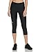 Under Armour HG Armour Hi Capri NS, leggings sportivi Donna, Nero (Black / White) , M