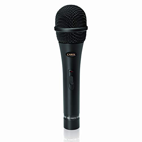 Carol Dynamic Microphones Cardioid Unidirectional Vocal For Presentation & Home Studio, W/Cardioid, Shock Absorber Effect, Built With Our Improved Cum-112 Capsule - Gs-57 #TOP1
