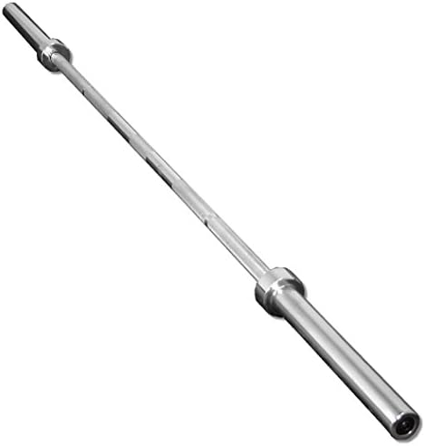 OB-85 7 Foot Chrome Olympic Weight Bar by Deltech Fitness