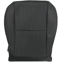 Passenger Side Bottom Replacement Cloth Seat Cover Black Compatible with Chevy Silverado 1500 2500HD 3500HD 2007-2014
