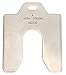 Slotted Shim, 2x2 Inx0.003In, PK20
