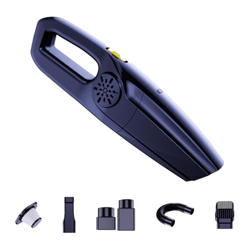 HAISENG Car Vacuum Cleaning Tool 120W Motor 35500RPM Efficiency 4000pa 35500R For Home And Auto Multiple Attachments Included