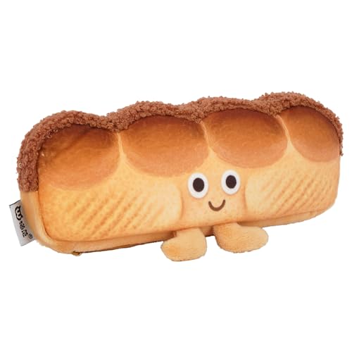 Image of Minache Plush Animal Stationery Pouch Women Cute Dog /Dinosaur Plush Pencil Case Ladies Cosmetic Bag (8238+Style 2), bd-06484AD