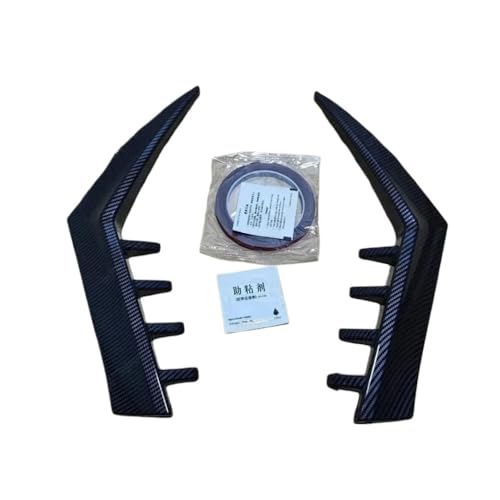 Spoiler latéral de lunette arrière noir brillant pour VW Golf 8 MK8 GTI GTD TDI 2020+