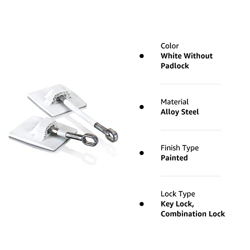 Refrigerator Lock (White Without Padlock) #TOP7