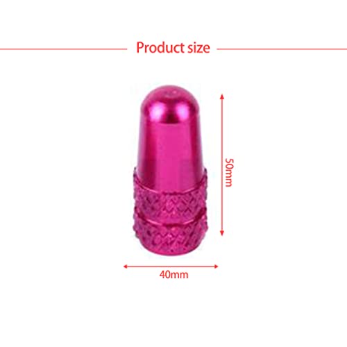 Pack van 2 Aluminium Legering Valve Cap Vervanging onderdeel Cover Reparatie Wiel Set Caps Accessoires voor Auto… - Image 5