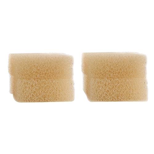 TOVINANNA 4pcs Imitation Loofah Dishwashing Sponge Pad Soft Cleaning Scrubber for Kitchen Bathroom Non Scratch Surface Strong Water Absorption for Tough Messes