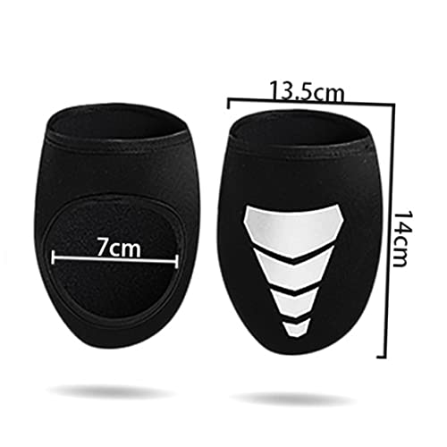 KOMBIUDA Zapatos de ciclismo exterior cubre zapatos impermeables, a prueba de viento, reflectantes unisex miniatura 3