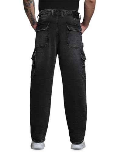 Image of Jack & Jones Men's Loose Fit Jeans | High Rise | Jeans for Men
