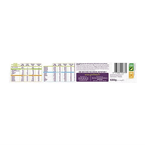 GERLINÉA COUPELLES CRÈME VANILLE 3 X 210G, GERLINEA, LOT DE 3