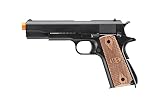 Double Bell M1911 Green Gas Blowback Airsoft Pistol w/Wood Grip (Color: Black)