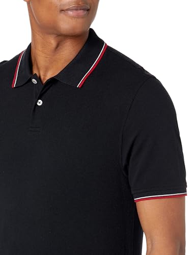 Image of Amazon Essentials Men's Slim-Fit Short-Sleeve Cotton Pique Polo Shirt