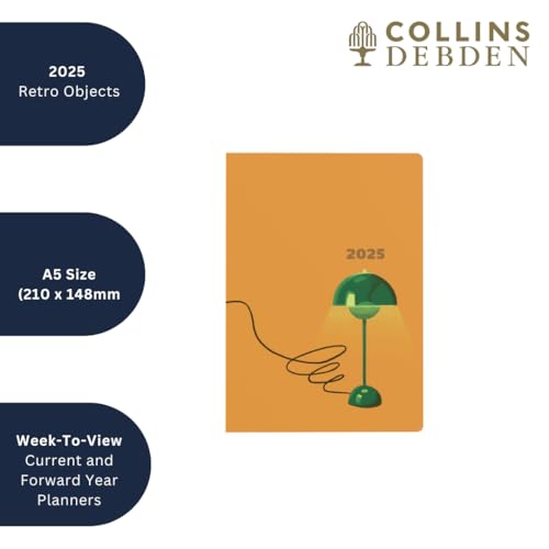 Collins Leadership 2025 Diary A5 Day to a Page Business Planner (24 hour Appointments), Business Planner and Organiser - Image 4