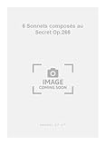 Darius milhaud : 6 sonnets composes au secret op.266 - satb soli or chorus