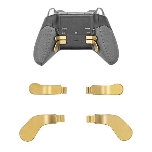Mcbazel Xbox Controller Metal Stainless Steel Trigger Paddles - Replacement Parts Accessories Kit...