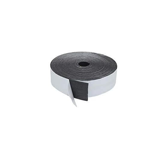 Foam Insulation Foam Tape for Pipe Insulation, Weather Stripping. Insulation Tape Tape Adhesive Freezer Seal Air Conditioner Tape. AC Foam Insulation Single Sided (1/8" X 2" X 30')