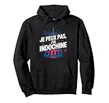 Je Peux Pas J'ai fan Indochine Homme Femme Enfant concert Sweat à Capuche